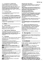 Предварительный просмотр 61 страницы Metabo 00544 Original Instructions Manual