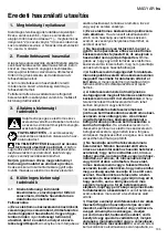 Preview for 105 page of Metabo 01306 Original Instructions Manual