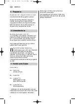 Preview for 6 page of Metabo 6.27270 Operating Instructions Manual