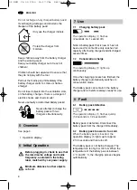 Preview for 8 page of Metabo 6.27270 Operating Instructions Manual