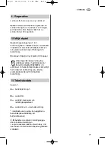 Preview for 27 page of Metabo 6.27270 Operating Instructions Manual