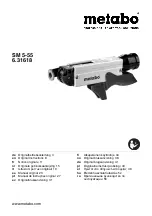 Preview for 1 page of Metabo 6.31618 Original Instructions Manual