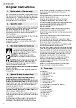 Preview for 8 page of Metabo 6.31618 Original Instructions Manual