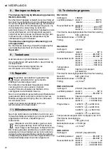 Preview for 20 page of Metabo 602066000 Instructions Manual