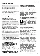 Preview for 27 page of Metabo 602066000 Instructions Manual