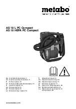 Preview for 1 page of Metabo AS 18 HEPA PC Compact Original Operating Instructions