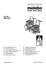 Preview for 1 page of Metabo AS 20 L Original Instructions Manual