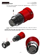 Preview for 21 page of Metabo AXXAIR DC25-M1 Operating Instructions Manual