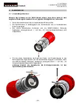 Preview for 29 page of Metabo AXXAIR DC25-M1 Operating Instructions Manual