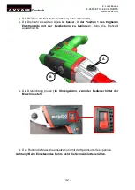 Preview for 32 page of Metabo AXXAIR DC25-M1 Operating Instructions Manual