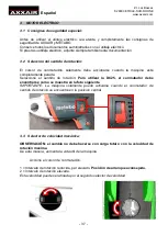 Preview for 37 page of Metabo AXXAIR DC25-M1 Operating Instructions Manual