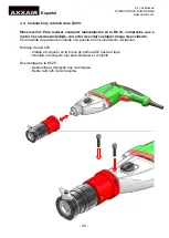 Preview for 38 page of Metabo AXXAIR DC25-M1 Operating Instructions Manual