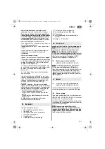 Preview for 51 page of Metabo B 561 Operating Instructions Manual