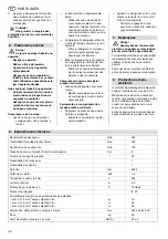 Preview for 30 page of Metabo Basic 250-24 W OF Original Operating Instructions