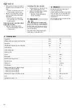 Preview for 38 page of Metabo Basic 250-24 W OF Original Operating Instructions