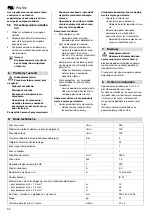 Preview for 54 page of Metabo Basic 250-24 W OF Original Operating Instructions