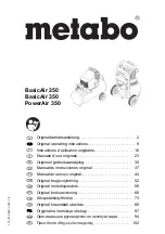 Preview for 1 page of Metabo BasicAir 250 Original Operating Instructions