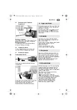 Предварительный просмотр 7 страницы Metabo BDE 1100 - Original Instructions Manual