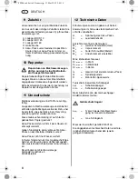 Preview for 8 page of Metabo BS 12 Impuls Operating Instructions Manual