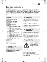 Preview for 9 page of Metabo BS 12 Impuls Operating Instructions Manual