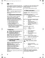 Preview for 52 page of Metabo BS 12 Impuls Operating Instructions Manual