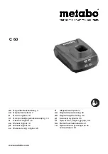 Preview for 1 page of Metabo C 60 Original Instructions Manual