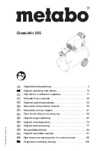 Preview for 1 page of Metabo ClassicAir 255 Original Operating Instructions