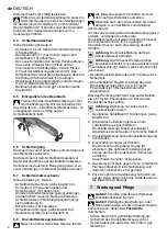 Предварительный просмотр 8 страницы Metabo DBF 457 Original Instructions Manual