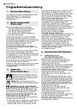 Preview for 4 page of Metabo DG 25 Set Instructions Manual