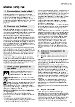 Preview for 27 page of Metabo DKS 10 Set Original Instructions Manual