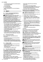 Preview for 36 page of Metabo DKS 10 Set Original Instructions Manual