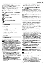 Preview for 47 page of Metabo DMH 30 Original Instructions Manual