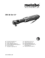 Metabo DRS 68 Set 1/2" Original Instruction preview