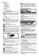 Preview for 8 page of Metabo G 400 Operating Instructions Manual