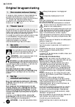 Preview for 52 page of Metabo GB 18 LTX BL Q I Original Instructions Manual