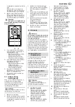 Предварительный просмотр 47 страницы Metabo HWW 3000/20 G Operating Instructions Manual