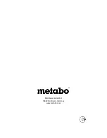 Preview for 68 page of Metabo HWW 3000/ 20 S Original Operating Instructions