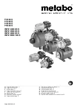 Metabo HWW 3300/25 G Instructions Manual preview