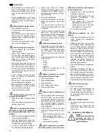 Preview for 20 page of Metabo KGS 255 Plus Operating Instructions Manual