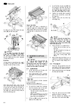 Предварительный просмотр 22 страницы Metabo KGT 300 Original Operating Instructions