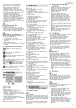 Preview for 99 page of Metabo KGT 305 M Original Instructions Manual