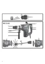 Preview for 2 page of Metabo KH 5-40 Original Instructions Manual