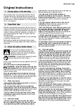 Preview for 11 page of Metabo KHA 36 LTX Original Instructions Manual