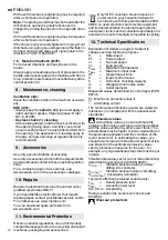 Preview for 10 page of Metabo KHE 3250 Original Instructions Manual