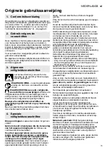 Preview for 15 page of Metabo KHE 3250 Original Instructions Manual