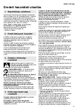 Предварительный просмотр 57 страницы Metabo KHE 5-40 Original Instructions Manual