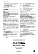 Preview for 48 page of Metabo Kn 6875 Original Instructions Manual