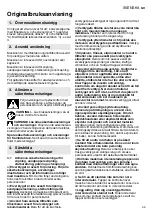 Preview for 39 page of Metabo KNSE 12-150 Original Instructions Manual