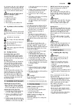 Preview for 13 page of Metabo KS 216 M Lasercut Original Operation Instructions