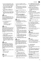 Preview for 15 page of Metabo KS 216 M Lasercut Original Operation Instructions